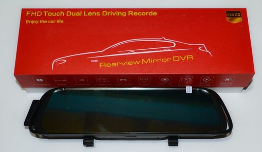 Дзеркало відеореєстратор із камерою заднього вигляду DVR 7 FHD TOUCH DUAL Lens (сенсорний екран)