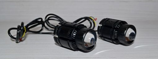 Лазерна фара (Bi) 30W (W/W) (MINI) P40 корпус IP 68 (к-т 2шт)