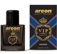 Ароматизатор сухая карточка + Спрей Areon Car Perfume VIP Legend 50ml (черный)
