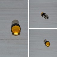 Светодиод Т25 12V  COB (силикон) оранжевый