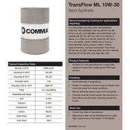 Моторное масло Comma TRANSFLOW ML 10W30 5л