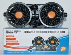 Вентилятор 12V 4 Autogen Двойной 9468