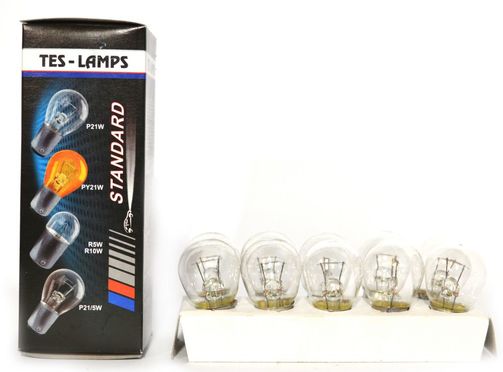 Лампа Tes-Lamps BA15s 24V 21W 5342 одноконтактна (уп.10шт)