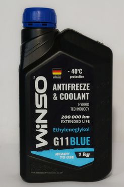 Охолоджуюча рідина Winso G11 синій 880980 1л (-40)