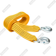Трос буксировочный 3 т 4 м 47 мм крюк (желтый) 101 829 Elegant Трос буксировочный 3 т 4 м 47 мм крюк (желтый) 101 829 Elegant