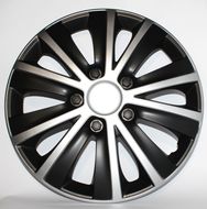 Колпаки на колеса Elegant R14 Rapid silver&black