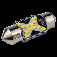 Светодиод T11-205 31mm 2016-12 12-24V CAN C5W sofit Светодиод T11-205 31mm 2016-12 12-24V CAN C5W sofit