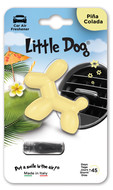 Ароматизатор на деффлектор Little Dog Colada (light yellow) ED1414