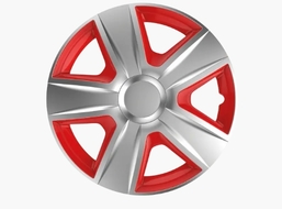 Колпаки на колеса Elegant R13 Esprit silver&red
