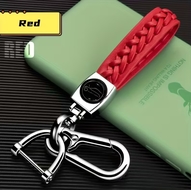 Брелок для ключей плетеный Red