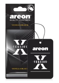 Ароматизатор сухая карточка Areon X-Version Vanilla Black AXV11