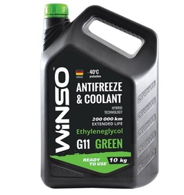 Охлаждающая жидкость Winso G11+ (-40) зеленый 881070 10л