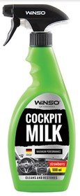 Winso Cockpit milk (молочко) полироль торпеды Strawberry 810860 500 мл