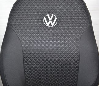 Чехлы Premium Volkswagen Golf VII (2010г ->) Pokrov Cover черные
