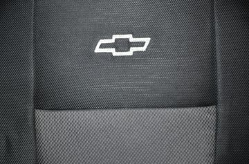 Чехлы Premium Chevrolet Lacetti седан (c 2004г) черно-серые Pokrov Cover