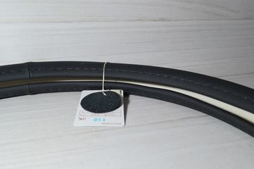 Оплетка на руль кожа XL Autogen СК 011 BK черная Б/О ДОРОГАЯ