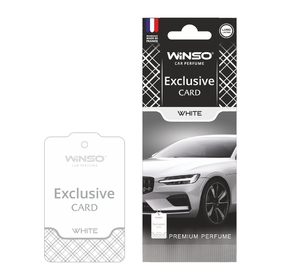 Ароматизатор сухая карточка Winso Exclusive White 533180