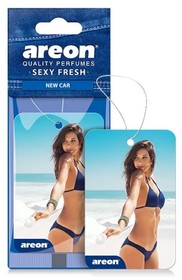 Ароматизатор сухая карточка Areon Sexy Fresh New Car 