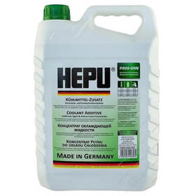 Охлаждающая жидкость HEPU P999 GRN концентрат зеленый  5л