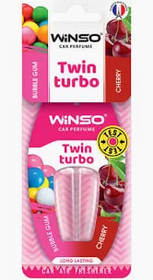 Ароматизатор Жидкая подвеска Winso Twin Turbo Bubble Gum & Cherry 538360