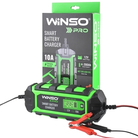 Зарядное устройство Winso PRO LCD 12/24B 10A 4-200Ah 139520