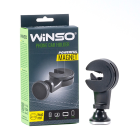 Автомобильный держатель для телефона  Winso 201230 на магните на трубку подголовника 