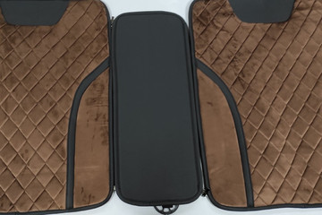 Накидки на сидения Torino 3D темно-коричневые Elegant EL 700 125
