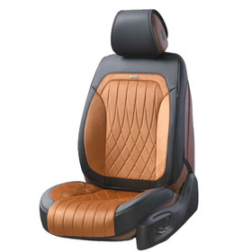 Накидки на сидения Modena 3D коричневые Elegant EL 700 137