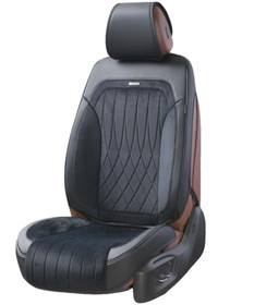 Накидки на сидения Modena 3D черные Elegant EL 700 136