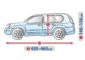 Тент автомобильный Kegel Basic Garage L Off Road/SUV (430-460 см)
