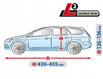 Тент автомобильный Kegel Basic Garage Hatchback/Combi L2 (430-455 см)