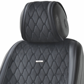 Комплект премиум накидок для сидений BELTEX New York, black