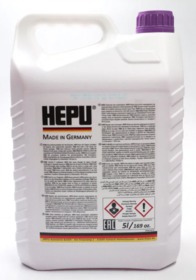 Охлаждающая жидкость HEPU G12+ концентрат фиолетовый  5л