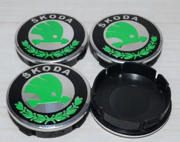 Колпачек на диск KOD 004 6055 с эмблемой прямой Skoda