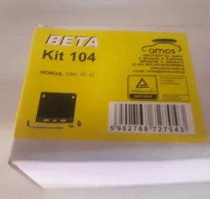 Монтажный комплект Amos BETA KIT 104 для багажника (CRV)