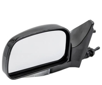 Зеркало внешнее ВАЗ 2108-09-13-15 Elegant EL 130 526 с поворотником (ручное рег) (черное) (к-т 2шт)