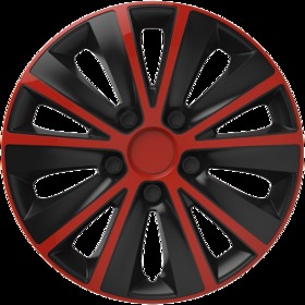 Колпаки на колеса Elegant R16 Rapid red&black