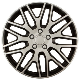 Колпаки на колеса Elegant R16 Dakar silver&black 
