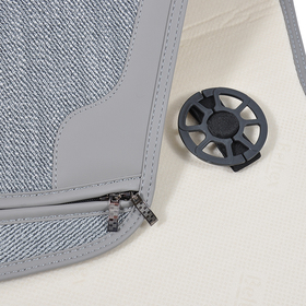 Комплект премиум накидок для сидений BELTEX Verona, grey