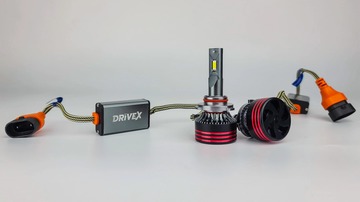 Светодиодная автолампа DriveX FE-01 HB3/9005 57W CAN 9-32V 6K к-т.