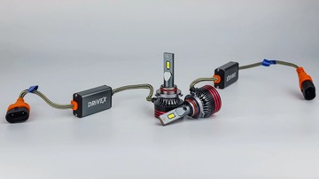 Светодиодная автолампа DriveX FE-01 HB3/9005 57W CAN 9-32V 6K к-т.