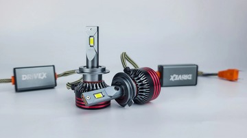 Светодиодная автолампа DriveX FE-01 H7 57W CAN 9-32V 6K к-т.