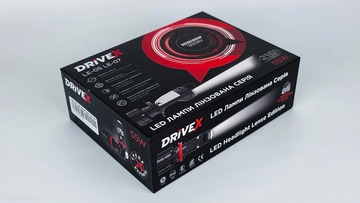 Светодиодная автолампа DriveX LE-07 H4 H/L 6000K 55W к-т.