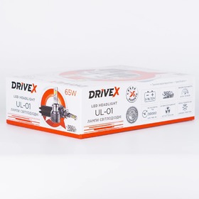 Светодиодная автолампа DriveX UL-01 H7/H18 5.5K 65W CAN к-т.