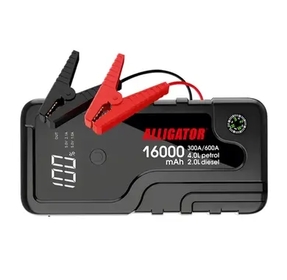 Пусковое устройство Alligator Jump Starter 300A/600A 16000mAh