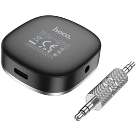 FM-модулятор Hoco E80 Travel car AUX BT receiver Black