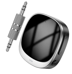FM-модулятор Hoco E80 Travel car AUX BT receiver Black