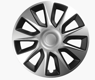 Колпаки на колеса Elegant R15 Stratos silver&black