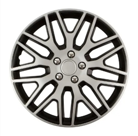 Колпаки на колеса Elegant R13 Dakar silver&black