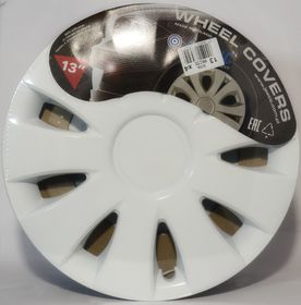Колпаки на колеса Jestic R13 Aura White